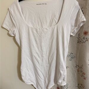 Abercrombie & Fitch Cream Bodysuit